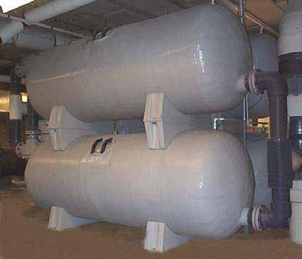 S SERIES FILTERS HORIZONAL SAND FILTRATION SYSTEMS Featured Highlights SB2-144M-08ST All vessel models are NSF listed Solid composite construction - does not employ a bladder Vessels can be stacked