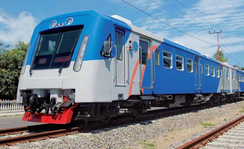 2 62 complete wheelsets for railcars in Indonesia The RST RKS 140 complete wheelsets with SK-KE-456 bevel gear units are designed for the so-called KRDI railcars with axle loads of 14 tons.