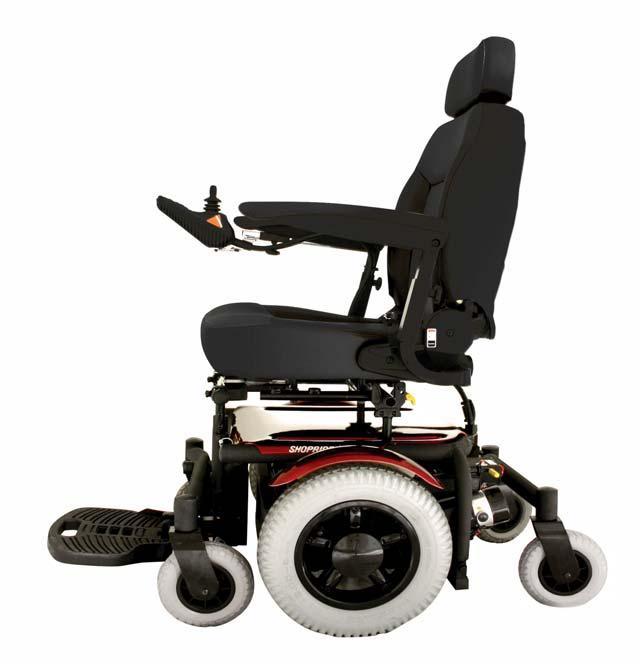 Feature Guide 6Runner 14 888WNLLHD Figure 1 2 1 3 4 9 5 7 6 8 (1) Removable Armrests with Width, Height & Angle Adjustment (Flips Up for Easy Sideways Transfer) (2) Programmable VSI Joystick