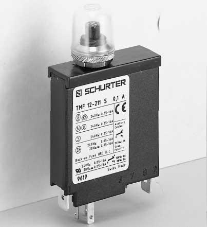 CIRCUIT BREAKERS FOR EQUIPMENT TM Series Thermal magnetic release Positively trip-free Reset or manual actuation The TM circuit breaker for equipment (CBE) is a single pole, thermal-magnetically