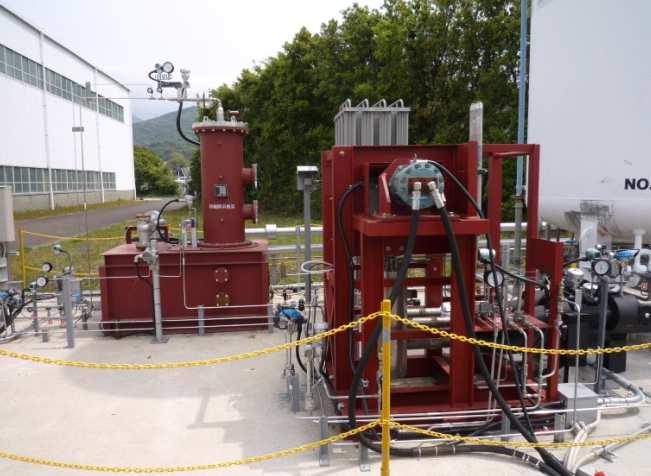 UEC-LSGi High Pressure LNG Supply System BOG Combustion Module CNG Buffer
