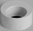 100* 140 x 100 72 124.AC.150* 192 x 150 20 * Ceramic to PVC Adaptor PIPE REDUCER LEVEL INVERT TAPER SOCKET REDUCER 6