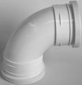 NOVADRAIN upvc Drain Waste and Vent Fittings RRJ NON-PRESSURE ORDER CODE SIZE mm CTN QTY 1501.100.