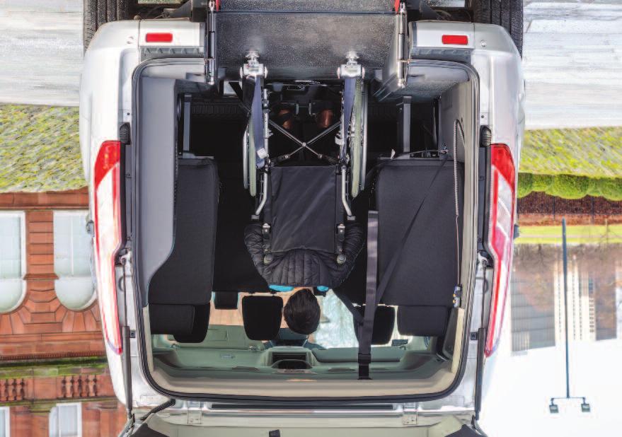 RE Lowered Floor The Independence RE has been specially designed with a lowered floor to provide extra headroom, ideal
