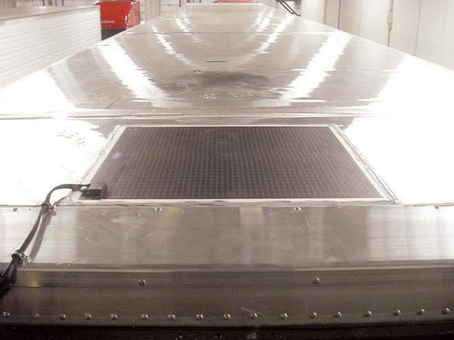 Holland Enterprises uses solar panels on its trailers to supply power to its transport refrigeration units. Holland Enterprises Inc. What s more, drivers have more and more devices to plug in.