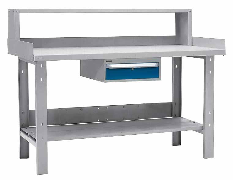 Select one of each of the required components listed on this page, respecting the determined size of the workbench.