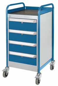 See page 104 MOBILE TOOL BOX BENCHES MOBILE CABINET BENCHES Mount one, two or three
