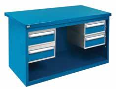 CABINET WORKBENCHES Build Your Own Cabinet Workbench Customize KLETON products to your specs! See page 104 A 1000 - LB.