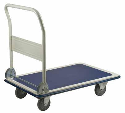 from shifting and protects against scratches Rubber corner bumpers protect furniture and walls Two rigid and two swivel 5" bolted-on non-marking rubber casters KLETON blue