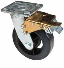 locking brake 600 2 Roller MN452 8 Butterfly side brake 600 2 Roller Plate Size: 4" x 4 1/2" Bolt
