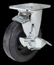 pneumatic casters offer smooth and quiet rolling over the roughest surfaces and outdoor terrain