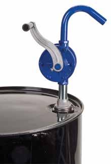 DRUM PUMPS WARNING! Chemical compatibility of a drum or barrel pump should be checked for EACH LIQUID BY CHEMICAL NAME! Please contact your KLETON representative for chemical compatibility.