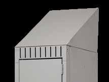 FL405 2 112 FL409 2 114 FL413 2 128 FL406 3 163 FL410 3 165 FL414 3 192 Bank of SLOPE TOP Helps eliminate dust build up Raises top by 10" RECESSED BASE Prevents liquids from entering the