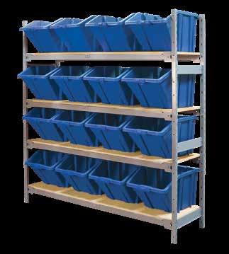 WIDE SPAN SHELVING Ideal for storing supplies in