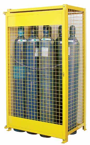 GAS CYLINDER CABINETS Heavy-duty construction Innovative