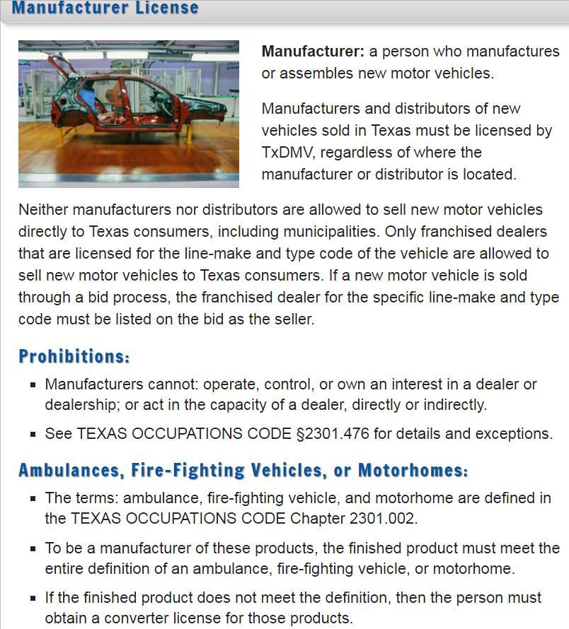 Choosing an Apparatus Vendor Manufacturer The manufacturer is the builder of the apparatus.