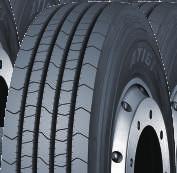 excellent tread wear and longer mileage Straight grooves help to reduce rolling resistance and improve fuel efficiency d 7 7 d SIZ 11R.5 11R.5 1R.5 95/80R.