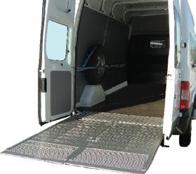SLIDE-AWAY LIFTGATE Slide-Away liftgates typically bolt to mounting brackets that are welded to the trailer cross-members and