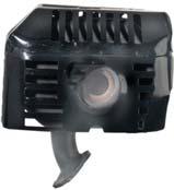 easures: 8-1/4 L X 3-3/4 OD Inlet ID: 1-5/16, Outlet ID: 1-1/4 For HOELITE mufflers - see CHAIN SAW