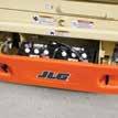 JLG Certified Pre-Owned scissor lifts receive: New paint and decals New