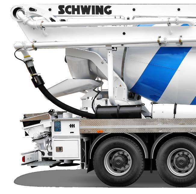 Truck-ixer pups FBP 24 and FBP 26 Flexible transport and placing Whether rural or urban: the truck-ixer pups (FBP) by SCHWING-Stetter are ideal for