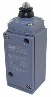 HMS Series Heavy Duty Limit Switches HNS-1A-: 1NO/1NC HNS-1A-12: 1NO/1NC Adjustable Operating Position (OP) HNS-1A-13: