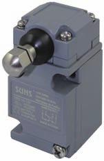 HMS Series Heavy Duty Limit Switches Adjustable Operating Position (OP) 5 50 36 3 0.8 36.6 19.3 80 13 0.8 36.6 (1) (2) HMS-1A-13H: 1NO/1NC HMS-1A-10H: 1NO/1NC 3.