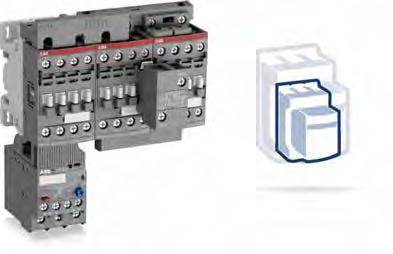 One less product and one less complication to worry about. The AF contactor is flexible AF09.