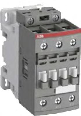 Contactors AF09... AF38 3-pole contactors 4 to 8.5 kw, AC/DC operated AF09-AF98 contactors are mainly used for controlling 3-phase motors and power circuits up to 690 V AC and 220 V DC.