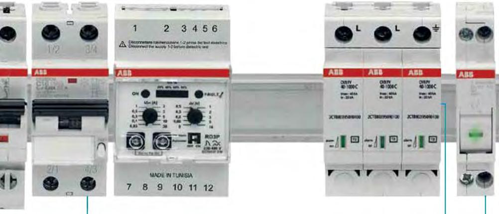 RDS residual current relays Residual current relays with the possibility to set sensitivity and intervention