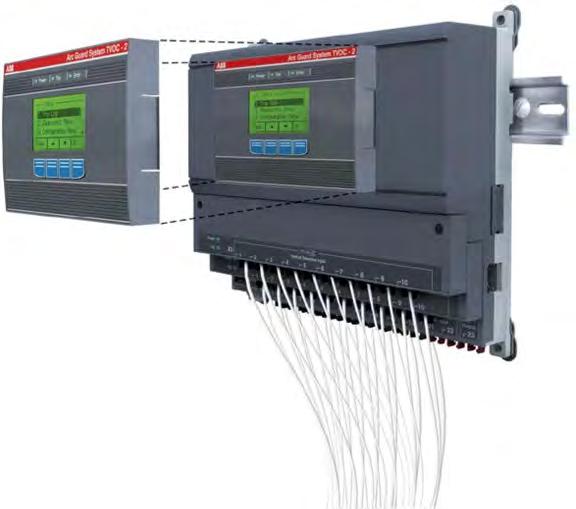 TM TVOC-2 Arc Guard System TM Arc Monitor With its modular concept, the Arc Monitor is designed to fit all types and sizes of low and medium voltage switchgears.