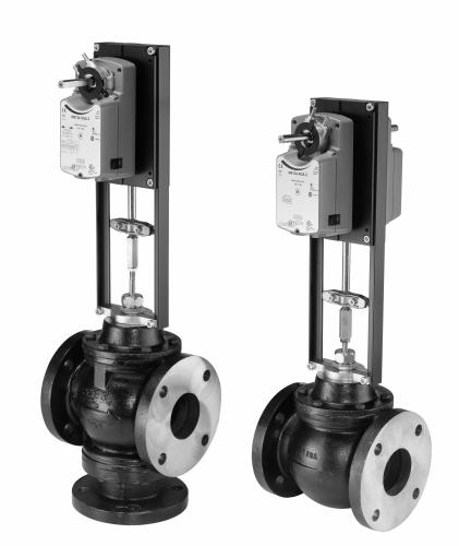 Figure 7: VG2x31 Valves with M91xx Series Non-Spring Return Electric Valve s Table 10: VG2x31 Valves with M91xx-xGx-2 s Non-Spring Return Non-Spring Return On/Off Floating without Switches