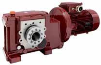 The main characteristic of speed reducers is the rated output torque (MnS) expressed in Newton-metres (Nm): MnS = P 9550/n s efficiency Compabloc 3000 Orthobloc 3000 Manubloc 3000 A range of eight