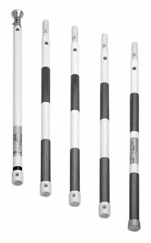 Earthing Poles Earthing Poles, five-piece Earthing pole for railway systems in five-piece design.