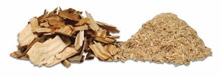 (11770 sq cm) Hogged Wood Scrap Planer Shavings Green Wood Chips Key Features: rotor diameters operated at 3,600 RPM to produce high