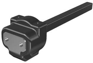 1525-40 Multi-Axis Vertical Tube Assembly, 6 1525-50 Multi-Axis Vertical Tube Assembly, 10 MULTI-AXIS VERTICAL TUBE ASSEMBLY Sometimes referred to as a Ball & Socket mounting, these assemblies are