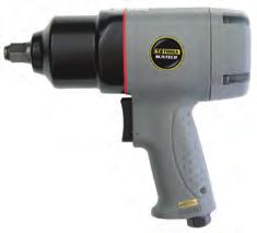 90psi Part Number: 61114 1/2 Impact Wrench 600ft-lb 1/2 Drive Max Torque: 550 ft-ib Adjustable Dial Power 2 extended anvil