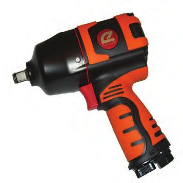 4cfm Also available in a kit Part Number: 2130AP & 2130AP-2 1/2 Dr Twin Hammer Impact Wrench - Heavy Duty At 380ft.