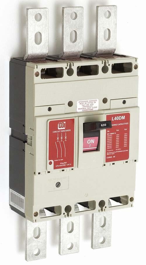 Moulded case LV circuit breakers of