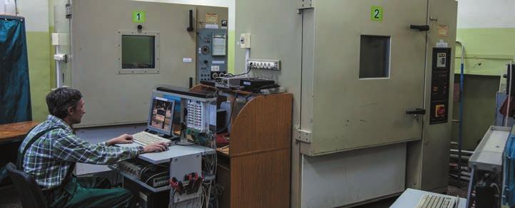 Test laboratory Our test laboratory is a vital component of our R&D process.