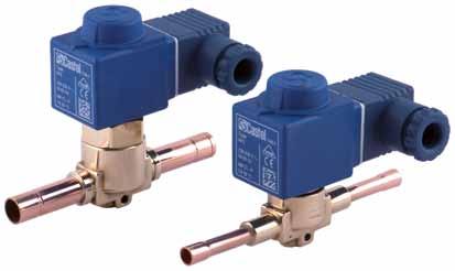 CHAPTER 3 NORMALLY-CLOSED PULSE FOR REFRIGERATION PLANTS THAT USE HFC OR HFO REFRIGERANTS APPLICATION The solenoid valves illustrated in this chapter are designed for applications that require a