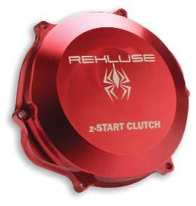 Rekluse Clutch Covers and Baskets 297 Clutch Cover Crafted out of 6061 billet aluminum, the Rekluse clutch cover is stronger protecting your bike and ZStart investment.