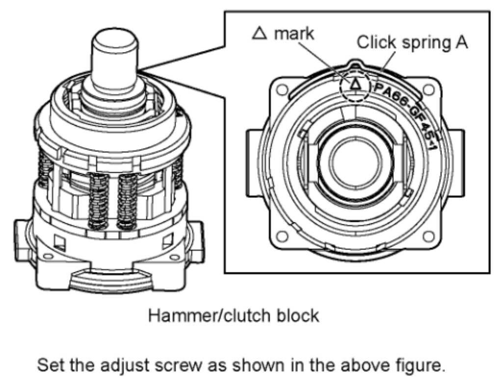 plate clockwise until a clicking sound is produced to ensure secure mounting. 2. Remove the thrust plate, planet gear B, ring gear B and the carrier B (in that order). 3.
