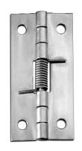 SPECIALTY HINGES Hold doors open or closed with Guden spring hinges. Butts are carried in stock for either surface or concealed mounting in several sizes, materials and finishes.