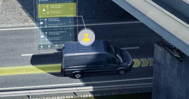 Connectivity. The first van to intelligently connect businesses and vehicles instantly to maximise efficiency. Future-proof your business with connected technologies.
