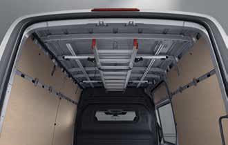 Several side load securing options enable you to secure your vehicle's cargo safely and professionally