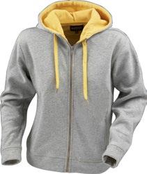 00 ARCHERY Sports hooded sweater with zipper at front, contrast mesh lining and