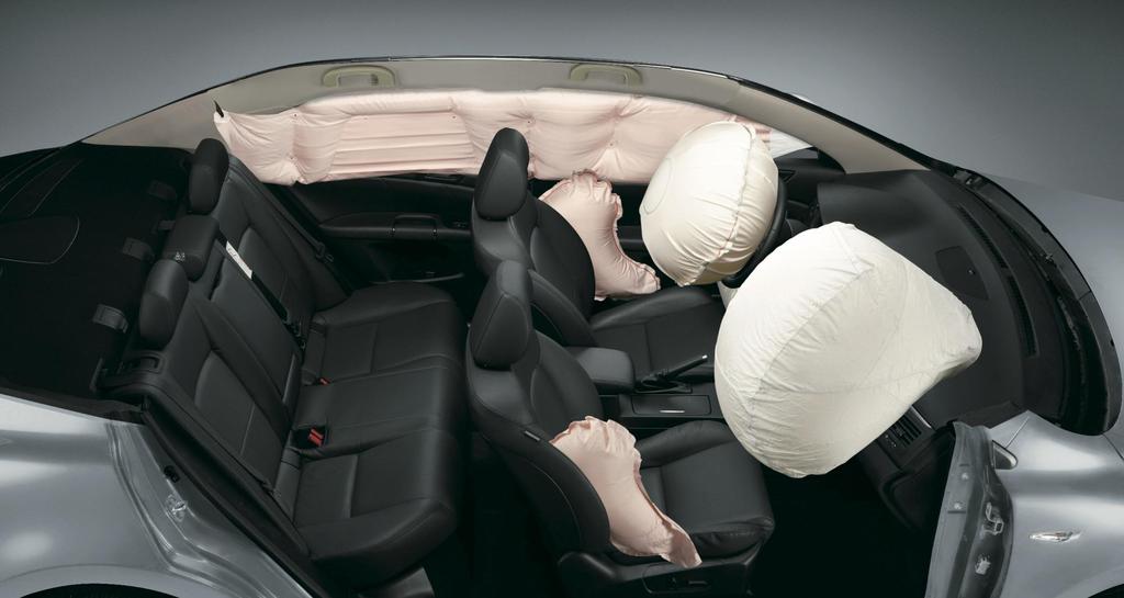 4. Total Safety 6 Airbags including Curtain