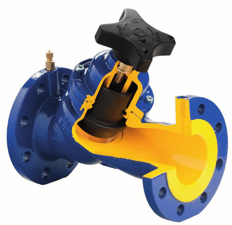 FIVC Static Balancing Valve Grey Cast Iron PN 16 Technical data Main features and materials High tightness (leakproofness class - A according to EN - 12266-1) Compact settlement