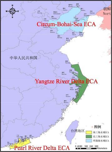 Delta (HK/ Shenzhen) Bohai Sea (Tianjin/Dalian) Jan